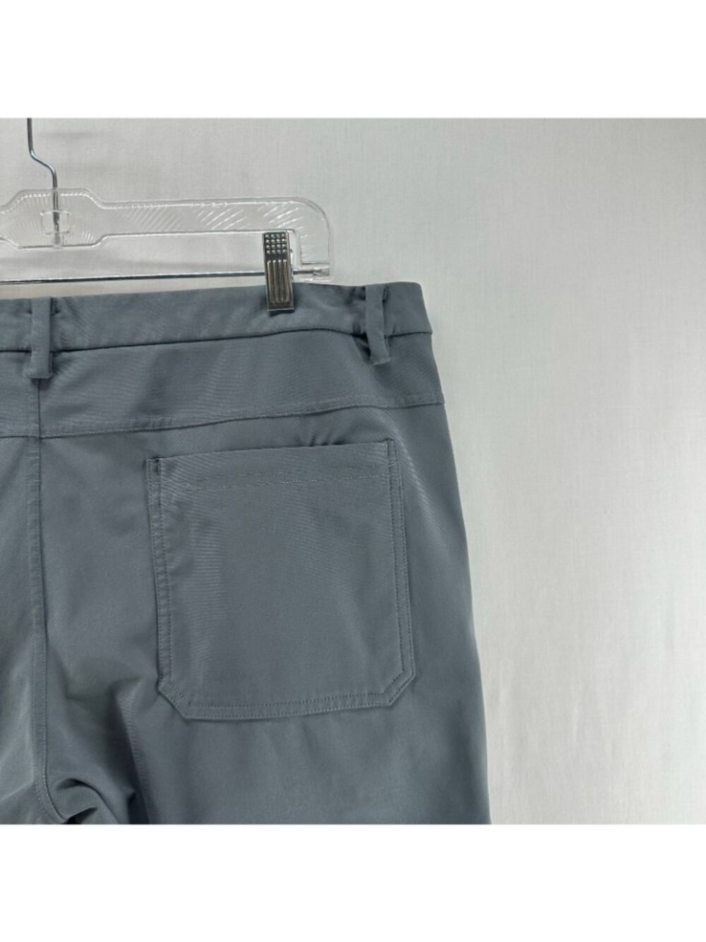 Lululemon ABC 5 Pocket Pants Mens 38 Warpstreme Stretch Tech Commuter Chino Gray - Picture 10 of 13